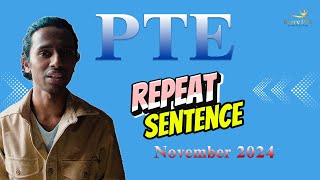 PTE Exam Repeat Sentence November 2024 scorepte repeatsentense ptesinhala [upl. by Aisetra]