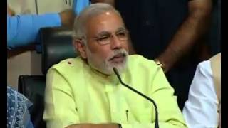 BJP announces Shri Narendra Modi as its Prime Ministerial candidate for Loksabha Elections [upl. by Rednijar]