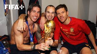 When Iniesta Won Spain Their First FIFA World Cup [upl. by Ariet]