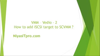 How to add HOST to SCVMM  VMM Vedio 1 [upl. by Nivej]