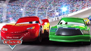 Lightning McQueen amp Chick Hicks Rivalry  Pixar Cars [upl. by Natrav865]