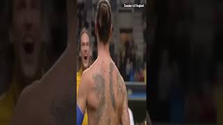 Zlatan Ibrahimovics 30yard bicycle kick vs England 14112012 [upl. by Aplihs]