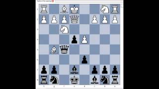 Latvian Counter Gambit Angermann vs Morgado [upl. by Elsworth81]