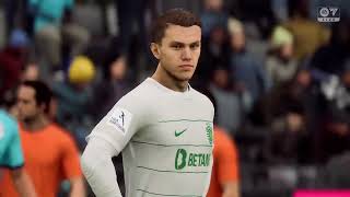 FC 24 Gameplay  Vizela  Sporting CP  Liga Portugal 20232024 [upl. by Eidnam]