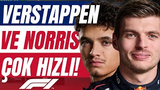 Verstappen  Norris Savaşı TAM GAZ Devam Ediyor  İngiltere GP Tempo Analizi [upl. by Slrahc]