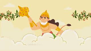 Hanuman Jayanti Wishes 2024  Motion Graphics Animation  Animated Greetings [upl. by Olegnaleahcim]