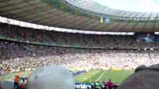 Nationalhymne WM 2006 Deutschland  Ecuador [upl. by Jahncke]