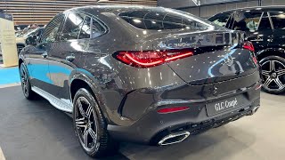 New MERCEDES GLC Coupe 2024  FIRST LOOK amp visual REVIEW AMG Line [upl. by Anali]