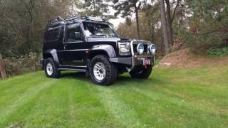 Daihatsu Fourtrak Rocky Built and Refurbished by ATKINSON AUTOMOTIVES [upl. by Akirdnahs]