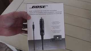 Bose Soundlink Car Charger Review [upl. by Annovahs730]