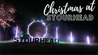 Christmas at Stourhead 2023Light Show Walkthrough [upl. by Novyar]