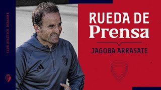 Rueda de prensa de Jagoba Arrasate previa al partido Celta vs Osasuna  04082023 [upl. by Reivaj]