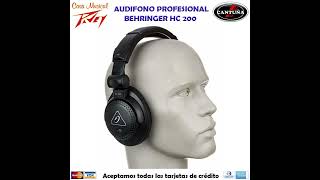 ‼️ 🎧 Audífono De Djs Behringer HC 200 🎧 ‼️ [upl. by Ayotac]