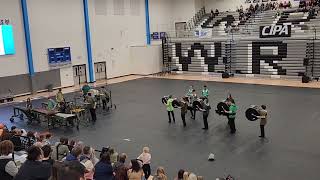 Pride of Salem Indoor Percussion at the CIPA Season Premier at the Ridge 01272024 [upl. by Rein]