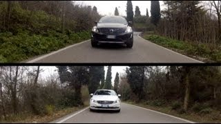 2014 VOLVO XC60 VS V60  TEST DRIVE D4 DRIVEE 181 CV [upl. by Aliekat]