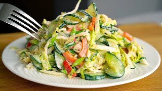 Essen Sie diesen Salat jeden Tag zum Abendessen und in einem Monat werden Sie 30 kg Bauchfett los [upl. by Haodnanehs]