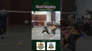 Game Sepak Takraw Good Tapping  Che Lan in action  Veteran Striker [upl. by Timmi]