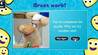 CBeebies Nuzzle and Scratch Jigsaw Puzzles  Kids PC Gameplay 2018 [upl. by Johnath]