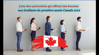 Étudier au Canada Liste des universités canadienne qui acceptent le plus détrangers au CANADA [upl. by Luar]