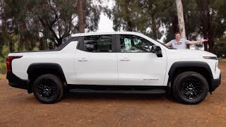 The 2024 Chevrolet Silverado EV WT is an Overpriced But Capable Work Truck [upl. by Ecinad]