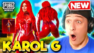 NEW KAROL G CRATE OPENING PUBG MOBILE [upl. by Noonan]