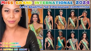 𝐑𝐄𝐖𝐈𝐍𝐃  Miss Grand International 2024 LIVE RAW UNHINGED reaction Evening Gown Competition [upl. by Mychal]