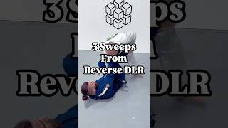 3 Sweeps from Reverse DLR Guard 🎥 logicbjjpasadena bjj bjjtechniques [upl. by Seilenna]