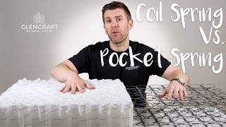 The Differences Between Coil Spring amp Pocket Spring Mattresses [upl. by Oidualc]