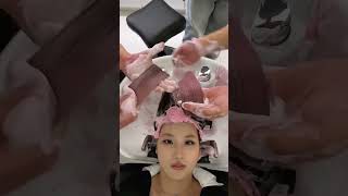 CapCut Some hair dye collections hairstyle women haircolor tiktok viral foryoupage [upl. by Tnerb]