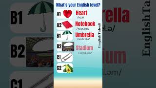 What’s your English level A1 A2 B1 B2 C1 C2 ieltsspeaking englishvocabulary [upl. by Griffy894]