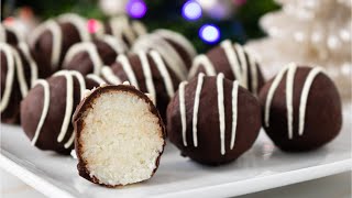 Bolitas de Coco ¡¡Súper fáciles y deliciosas [upl. by Mosa]