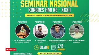 SEMINAR NASIONAL KONGRES HMI KE  XXXII [upl. by Antin488]