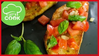 REZEPT Leckere Bruschetta selber machen 🍅 [upl. by Odnalra]