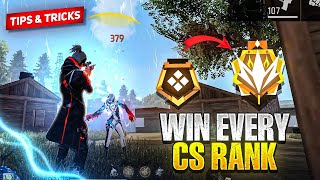 Cs Rank Tips and Tricks  How to win every clash squad rank  Free fire [upl. by Evered]