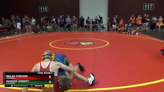 Schoolboy 110 Nolan Stricker Colorado Vs Maddox Leggett Colorado [upl. by Elocan]