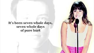 Lea Michele  If You Say So Lyrics [upl. by Devaj]