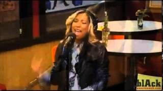 Melanie Fiona  Wrong Side Of A Love Song  Tom Joyner Morning Show In Studio Jam [upl. by Fineberg]