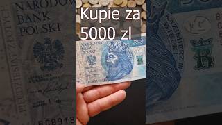 Płacę 5000 złotych za banknot 50 złotych YA Bardzo rzadka emisja 1994 seria YA [upl. by Acirederf]