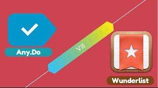 AnyDo vs Wunderlist Creating Tasks  SoleilTech [upl. by Ramos]