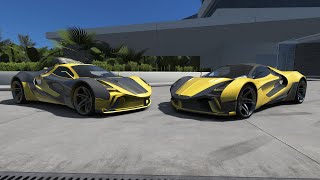 2 Painted Ferrari Stallone´s  Fonteny  Assetto Corsa  25K [upl. by Freya]