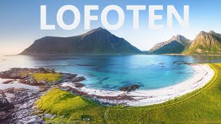 lofoten islands 4KNorway [upl. by Yelwah]