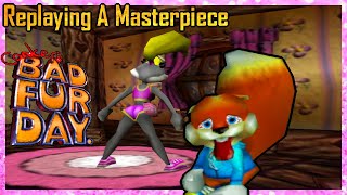 Replaying Conkers Bad Fur Day  A Nintendo 64 classic [upl. by Stanwinn842]