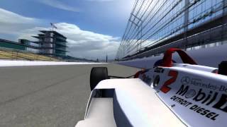 rFactor Mod PPG IndyCar Series 1995  Only Brazilians Drivers Indianapolis Motor Speedway HD [upl. by Tam]