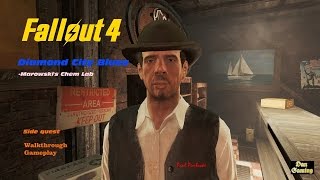 Fallout 4  Diamond City Blues  Marowskis chem lab  Side Quest  Walkthrough Gameplay ITA [upl. by Hotchkiss721]