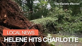 Hurricane Helene Hits Charlotte NC [upl. by Ydeh]