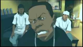 The Boondocks Sgt Guddas response to Thugnificent [upl. by Barry]