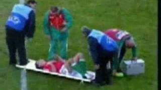 Funny stretcher bearers FOOTBALL [upl. by Erastatus]