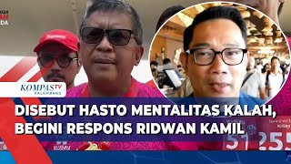 Hasto Sebut RK Mentalitas Kalah karena Bertemu PrabowoJokowi Begini Respons RK amp Pengamat [upl. by Aitret513]