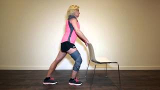 Knee Osteoarthritis Exercise 18  Calf Stretch [upl. by Analli]