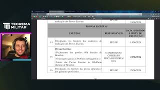 SAIU O EDITAL DA EPCAR ANALISEI O EDITAL  Prof Cesar Annunciato [upl. by Chapa]